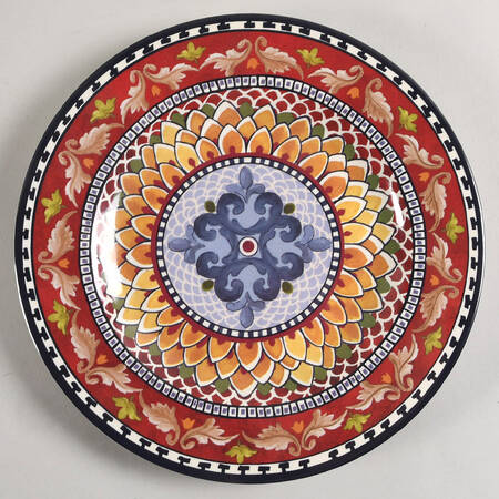 Sicily Melamine Salad Plate