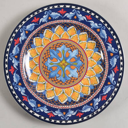 Sicily Melamine Salad Plate