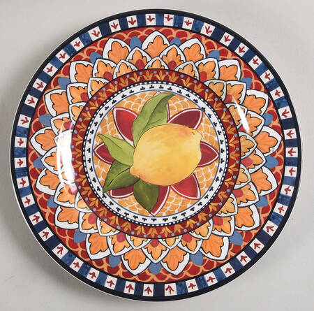 Sicily Melamine Salad Plate