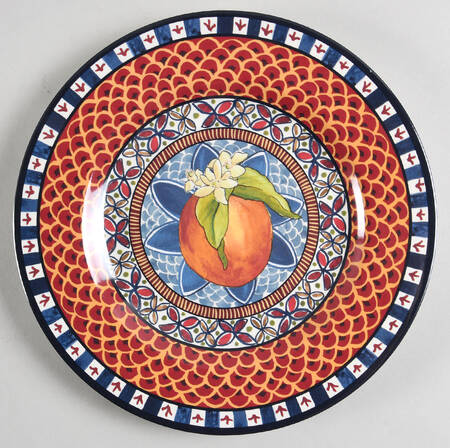 Sicily Melamine Salad Plate
