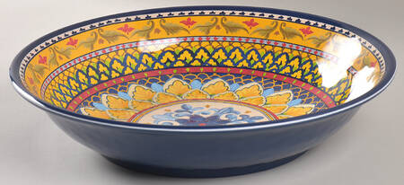 Sicily Melamine Salad Serving Bowl