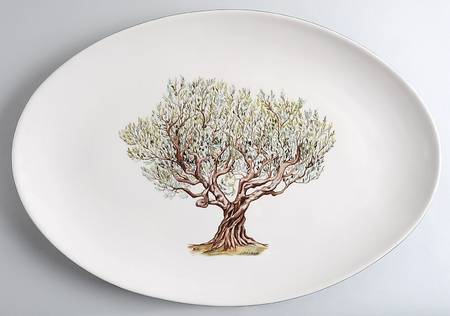 Napa Farmhouse 19" Oval Serving Platter