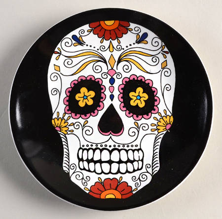 Day of the Dead Appetizer Plate