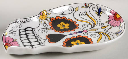 Day of the Dead Spoon Rest/Holder (Holds 1 Spoon)