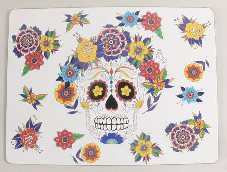 Day of the Dead Corkboard Placemat