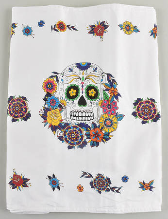 Day of the Dead 16" X 108" Cloth Table Runner