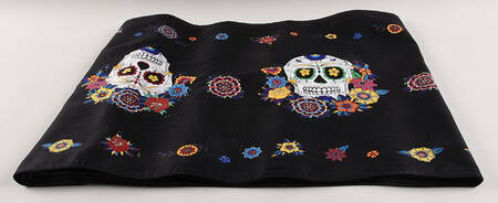 Day of the Dead 16" X 108" Cloth Table Runner