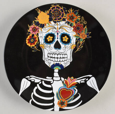 Day of the Dead Appetizer Plate by Williams-Sonoma