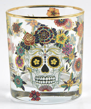 Day of the Dead 12 Oz Glassware Tumbler