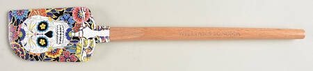 Day of the Dead Silicone & Wood Spatula