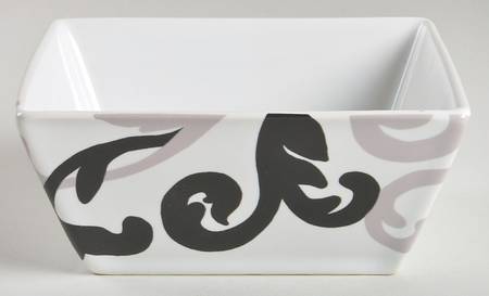 Laila Taupe Square Cereal Bowl