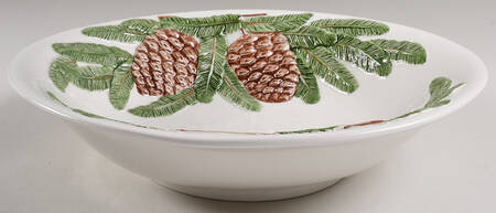 Woodland Berry 14" Round Serving Bowl