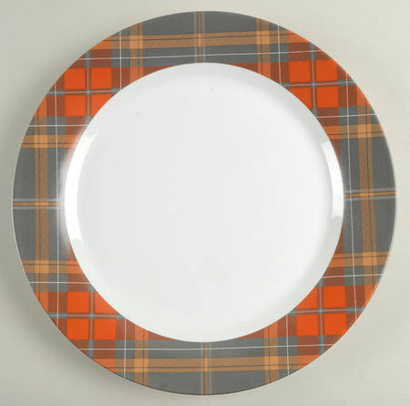 Autumn Plaid Service Plate (Charger)
