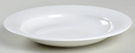 Alabaster Rim Soup Bowl