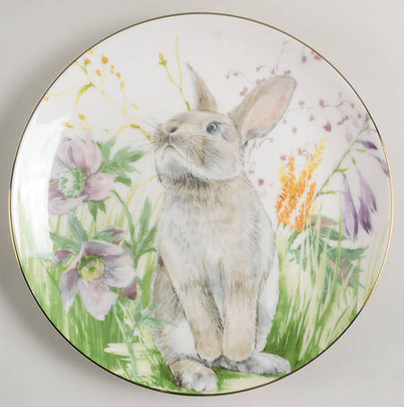 Floral Meadow Salad Plate