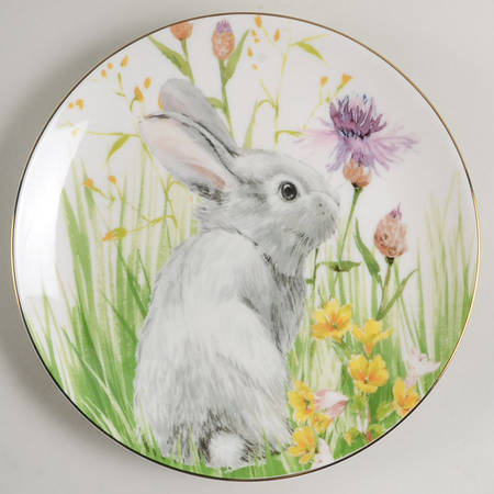 Floral Meadow Salad Plate