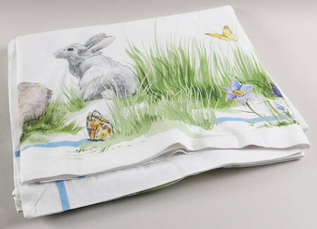 Floral Meadow 70" X 108" Rectangular Tablecloth