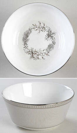 Winter White Fruit/Dessert (Sauce) Bowl