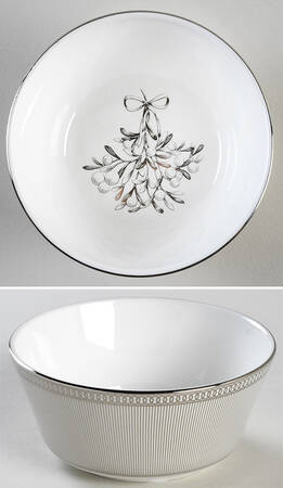 Winter White Fruit/Dessert (Sauce) Bowl