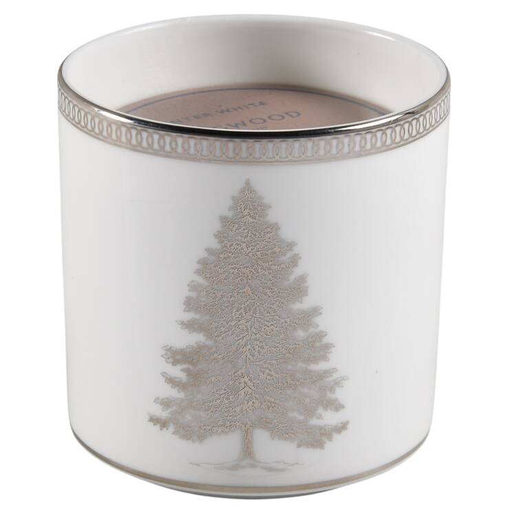 Winter White Candle Cup