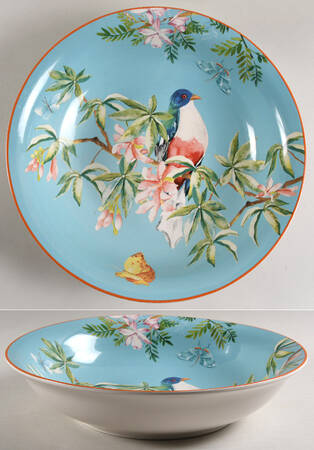 Havana Garden 13" Round Serving Bowl