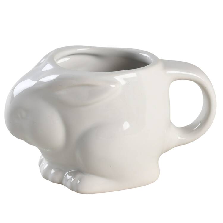 Sculptural Bunny Figural Mug