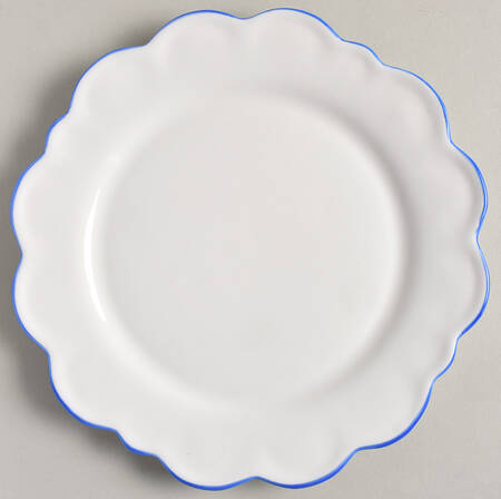 Scalloped Salad Plate