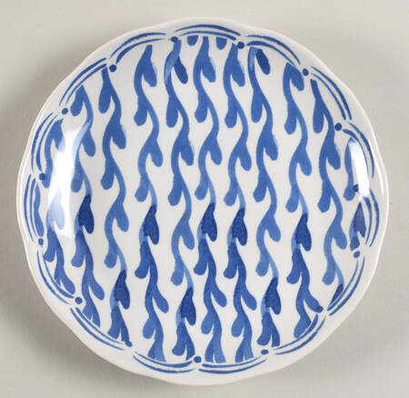 Sea Blue Appetizer Plate