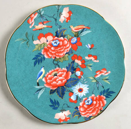 Paeonia Blush Tea Plate