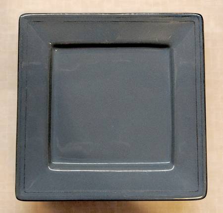 Marketplace Blue Square Salad Plate