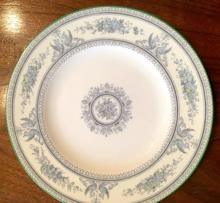 Columbia Gray (Griffons on Cream Rim) by Wedgwood