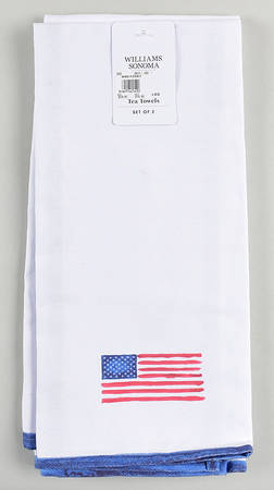 American Flag (Set of 2) Cloth Kitchen Towels