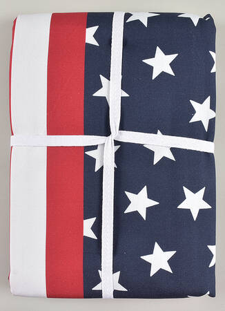 American Flag 70" X 108" Rectangular Tablecloth
