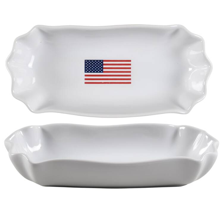 American Flag Hot Dog Boat