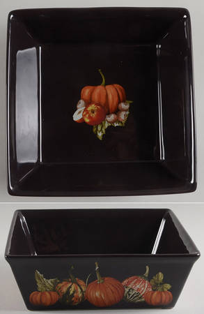 Harvest Pumpkin 7" Square Baker