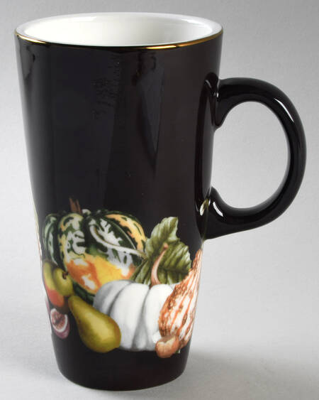 Harvest Pumpkin Travel Mug No Plastic Lid