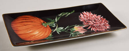 Harvest Pumpkin Spoon Rest/Holder (Holds 1 Spoon)