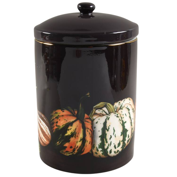 Harvest Pumpkin Large Canister & Lid by Williams-Sonoma