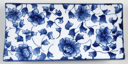 Japanese Garden 10" Rectangular Serving Platter