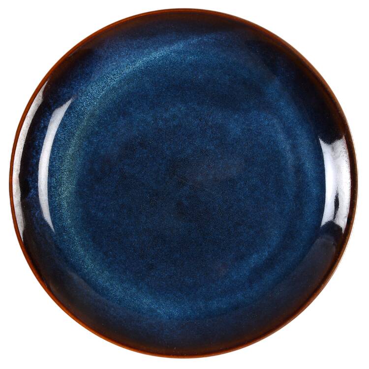 Ocean Waves Salad Plate