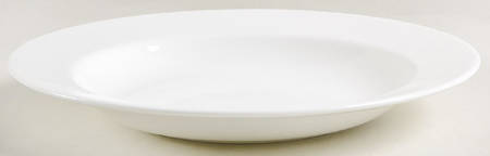 Vera Perfect White Large Rim Soup Bowl