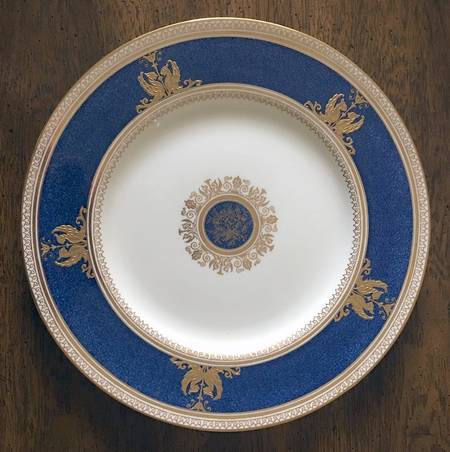 Columbia Cobalt Blue Rim by Wedgwood