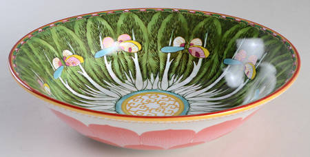 Famille Rose 10" Round Serving Bowl