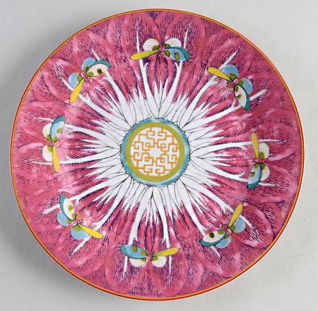 Famille Rose Salad Plate