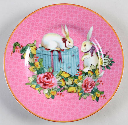 Famille Rose Appetizer Plate