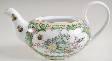 Famille Rose Teapot No Lid