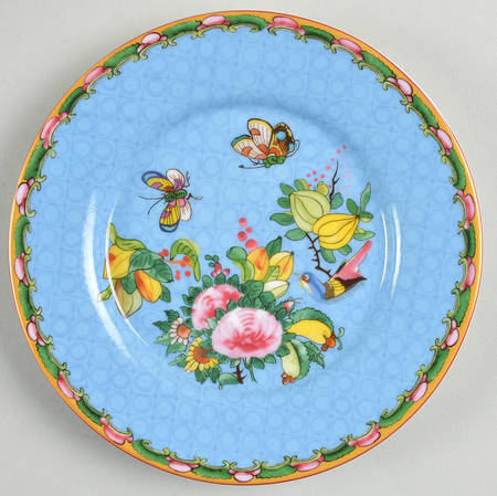 Famille Rose Appetizer Plate