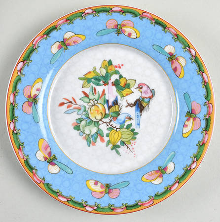 Famille Rose Appetizer Plate