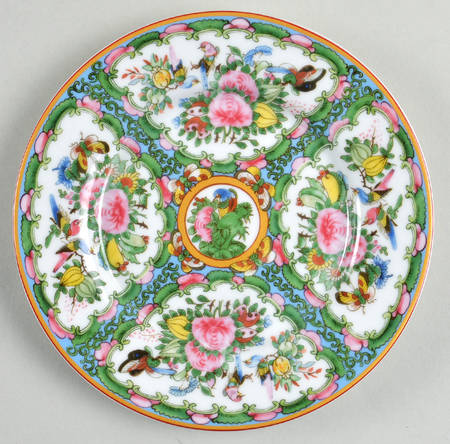 Famille Rose Appetizer Plate