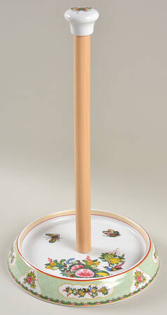 Famille Rose Paper Towel Holder